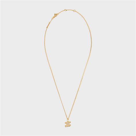 celine triomphe necklace